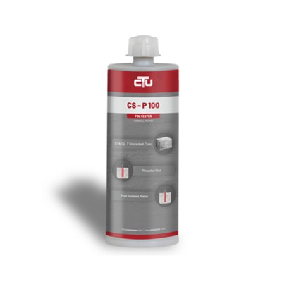 CS – P 100 (345ml)  -  ETA Onaylı Poliester Reçineli Kimyasal Dübel 